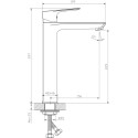 Смеситель Rossinka RS27 RS27-14 для раковины