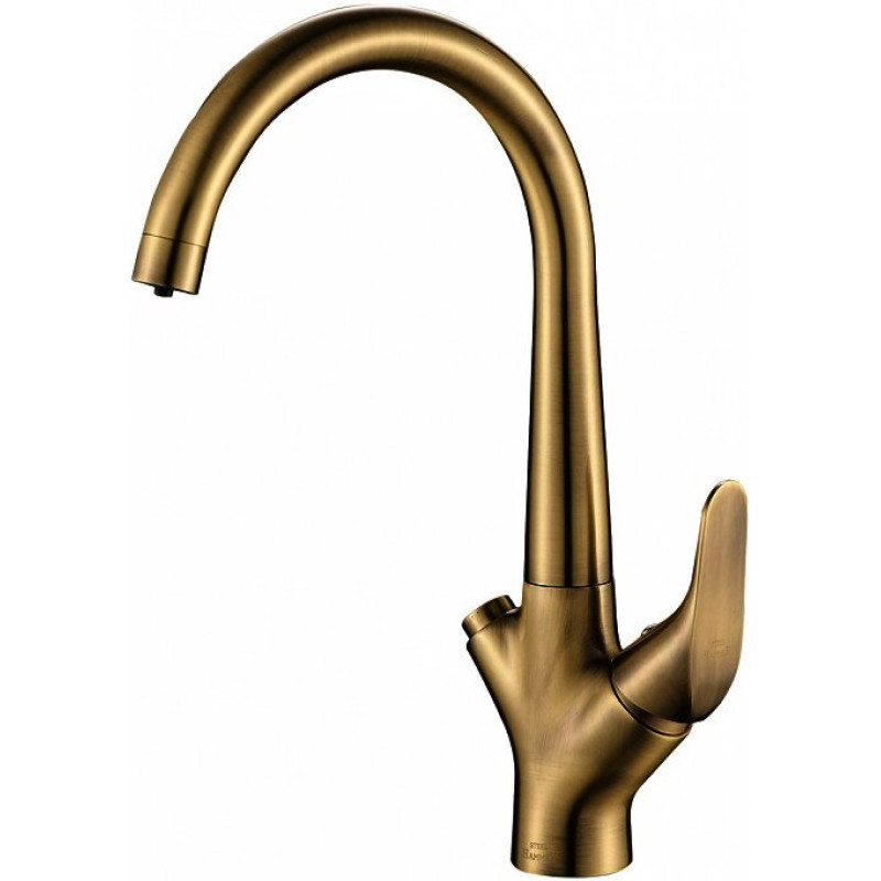 Смеситель Steel Hammer SH 815 BRONZE для кухонной мойки