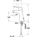 Смеситель TEKA Alcudia 4638662C0 для раковины