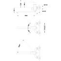 Смеситель TEKA Sineu 831211250 универсальный