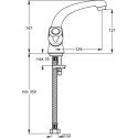 Смеситель Vidima Икар BA166AA для раковины