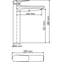 Смеситель Wasserkraft Aisch 5503H для раковины