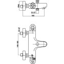 Термостат GPD Thermostatic TBB01 для ванны с душем