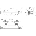 Термостат Ideal Standard Ceratherm T25 A7201AA для душа