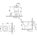 Унитаз-компакт Duravit Starck 3 0128090000 + ершик