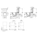 Унитаз-компакт Villeroy & Boch Venticello 4612 R0 R1 alpin