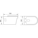 Унитаз подвесной Aquanet Glide 210772