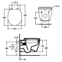 Унитаз подвесной Ideal Standard Connect E803501