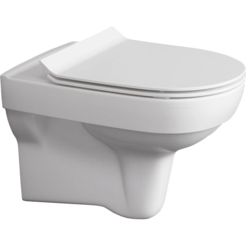 Унитаз подвесной STWORKI Хельсинки Clean On DPL EO slim 63429 безободковый