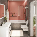 Унитаз подвесной STWORKI Хельсинки Clean On DPL EO slim 63429 безободковый