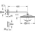 Верхний душ Grohe Rainshower 310 SmartConnect 26642000 с пультом дистанционного управления