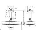 Верхний душ Hansgrohe Raindance Select E 300 2jet 27384000