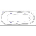Акриловая ванна Excellent Sekwana WAEX.SEK17.SOFT 170x75