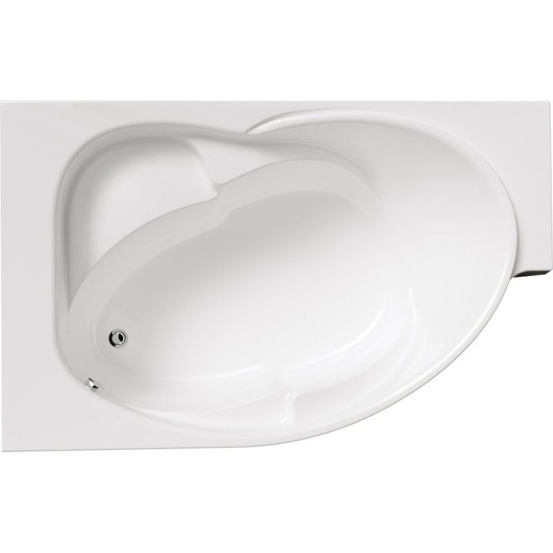 Акриловая ванна Marka One Ergonomika 01эрг17511л 158-175x110 L