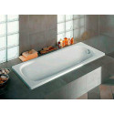 Чугунная ванна Roca Continental 21290200R 160x70 см, без антискользящего покрытия + смеситель