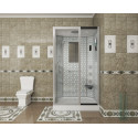 Душевая кабина Niagara Lux 7711WR хром, металлик