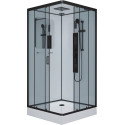 Душевая кабина Niagara Premium NG-6902-01GQ BLACK 100х100х210 черная