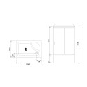 Душевая кабина Royal Bath BP RB8100BP5-WT-R