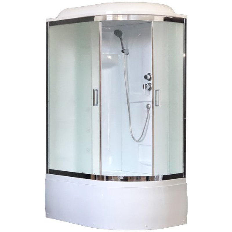 Душевая кабина Royal Bath RB 8120BK1-M-CH L