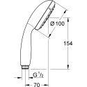 Душевая лейка Grohe Tempesta New 2759710E