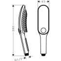 Душевая лейка Hansgrohe DogShower 26640670 для собак, матовый черный