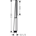 Душевая лейка Hansgrohe Rainfinity 100 26866000 хром