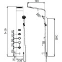 Душевая панель RGW Shower Panels SP-05 B