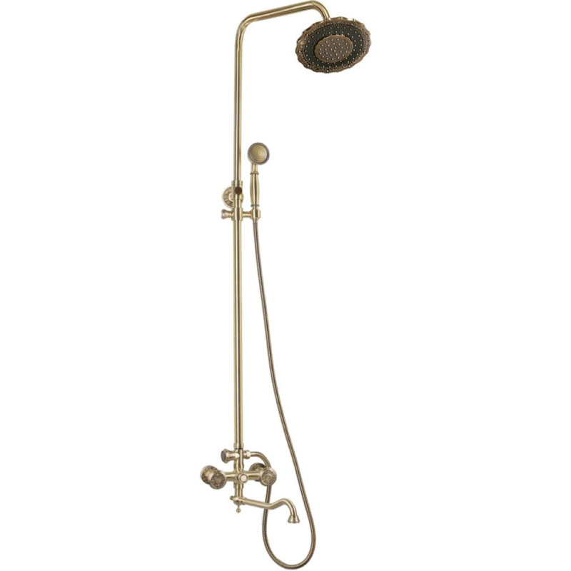 Душевая стойка Bronze de Luxe 10121DDF
