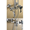 Душевая стойка Bronze de Luxe Yasmina LT800/B03