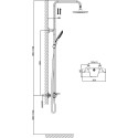 Душевая стойка D&K Potsdam DA2143741B14