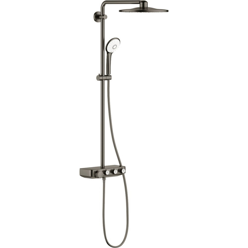 Душевая стойка Grohe Euphoria SmartControl System 310 Duo 26507AL0 с термостатом, темный графит