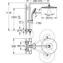 Душевая стойка Grohe Euphoria System 310 26075001