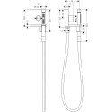 Душевой комплект Axor ShowerSolutions 10751000 + 10750180 + 35321000 + 35363180 + 28491000 + 28486180 + 10651000 + 10650180 + 40873000 + 40878180