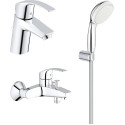 Душевой комплект Grohe Eurosmart 123582 для ванны с душем