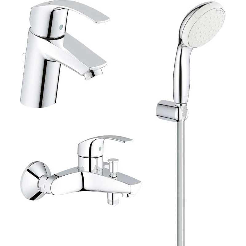 Душевой комплект Grohe Eurosmart 123582 для ванны с душем