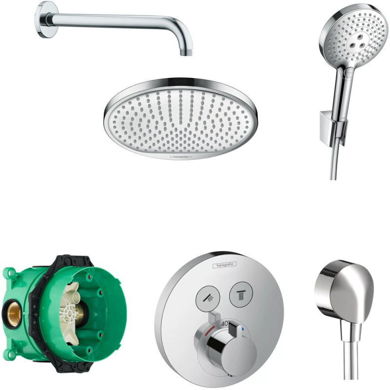 Душевой комплект Hansgrohe ShowerSelect 15743000 6 в1