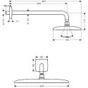 Душевой комплект Hansgrohe ShowerSelect 15765000 + 01800180 + 27376000 + 26014000 + 28248000