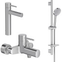 Душевой комплект Jacob Delafon Cuff E37303-CP + E45532-CP + E99898RU-CP