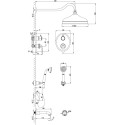 Душевой комплект Lemark Brava LM4722G С ВНУТРЕННЕЙ ЧАСТЬЮ