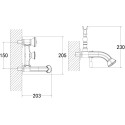 Душевой комплект Lemark Jasmine LM6612B + LM6609B