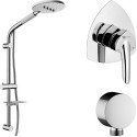 Душевой комплект Lemark Mars LM3523C + LM8072C + LM8086C