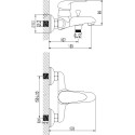 Душевой комплект Lemark Pramen LM3302C + LM3306C