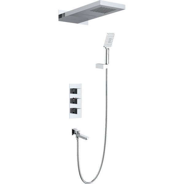 Душевой комплект Timo Petruma SX-5079/00SM С ВНУТРЕННЕЙ ЧАСТЬЮ, хром