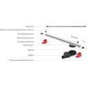 Душевой лоток Berges Wasserhaus Super Slim 095154 80 см, черный