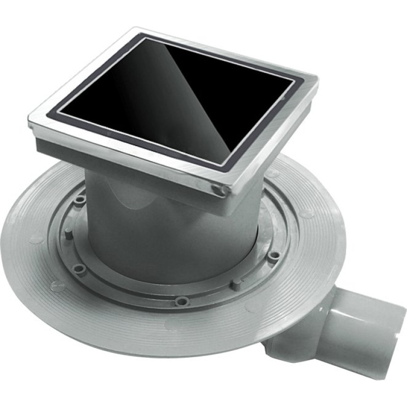 Душевой трап Pestan Confluo Standard Black Glass 1 15x15