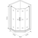 Душевой уголок Good Door Pandora PNT-ТD-100-C-CH 100x100