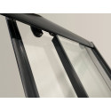 Душевой уголок Niagara Eco NG-012-14Q black мозаика, с поддоном