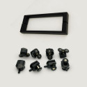 Душевой уголок RGW Classic CL-44-B (885-900)x(1185-1200)x1850, профиль черный