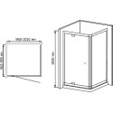 Душевой уголок RGW Passage PA-35 (960-1010)x1000