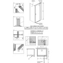 Душевой уголок Radaway Nes KDJ II 120x100 R
